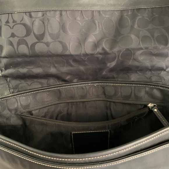 SOLD SOLD Vintage-ish COACH Leather Soft Sided Briefcase - Picture 7 of 13